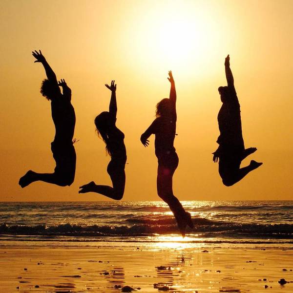 Coucher de soleil en mer au départ de Bandol